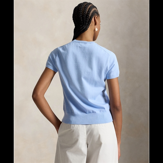 Polo Ralph Lauren Short Sleeve Crewneck Sweater, Blue